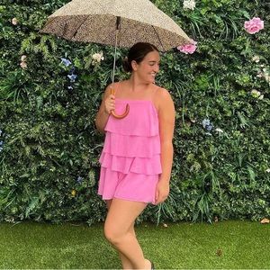 Brand new pink romper